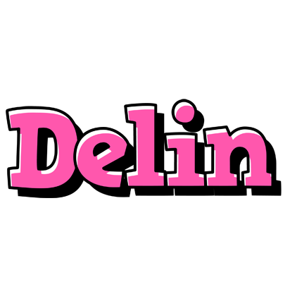 Delin girlish logo