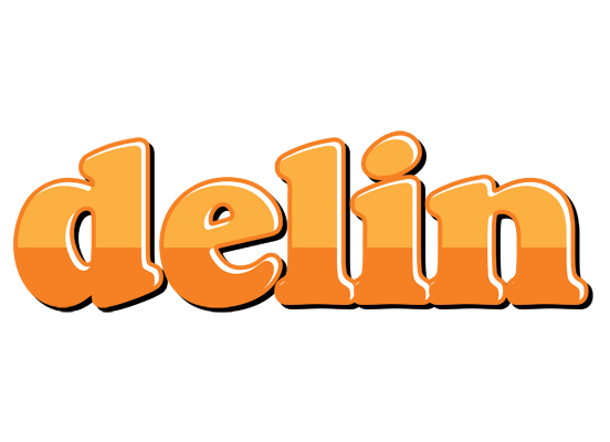 Delin orange logo
