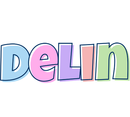 Delin pastel logo