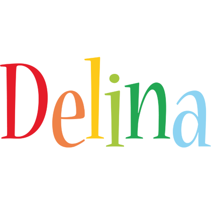 Delina birthday logo