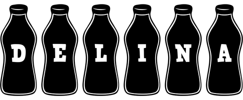 Delina bottle logo