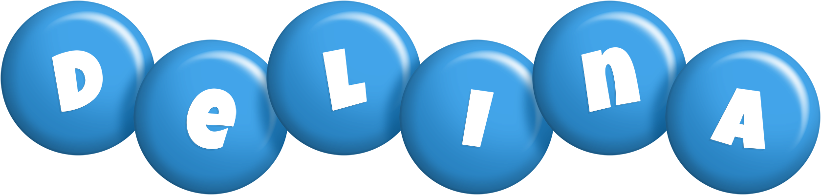 Delina candy-blue logo