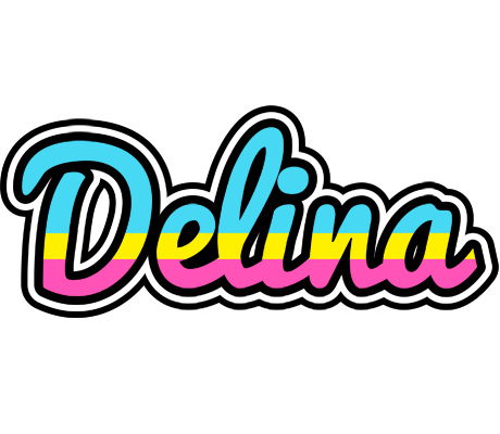 Delina circus logo