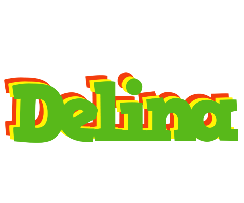 Delina crocodile logo