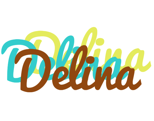 Delina cupcake logo