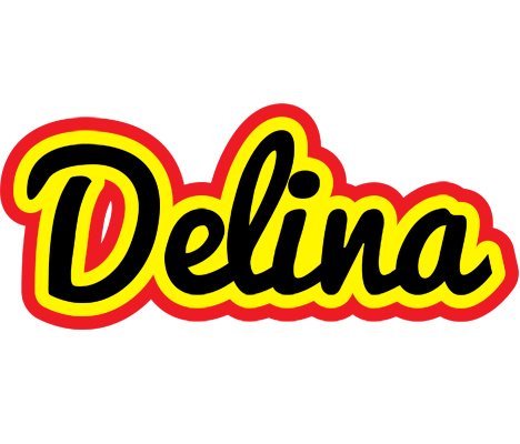 Delina flaming logo