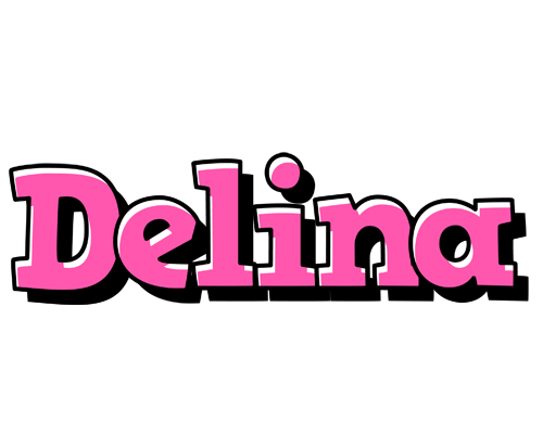 Delina girlish logo