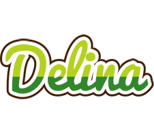 Delina golfing logo