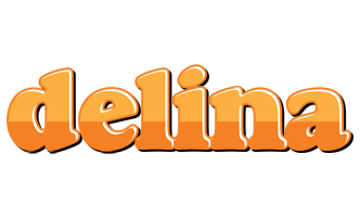 Delina orange logo