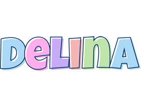 Delina pastel logo