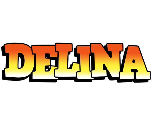 Delina sunset logo