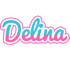 Delina woman logo