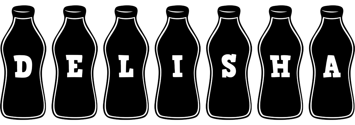 Delisha bottle logo