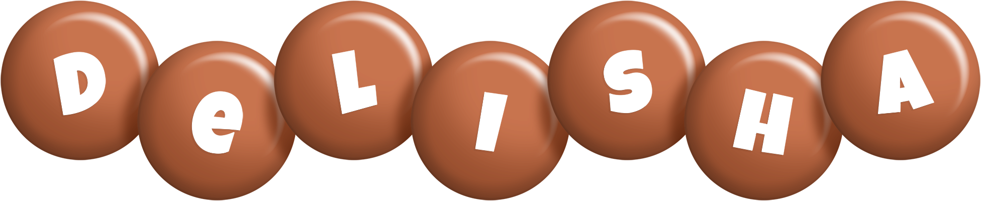 Delisha candy-brown logo