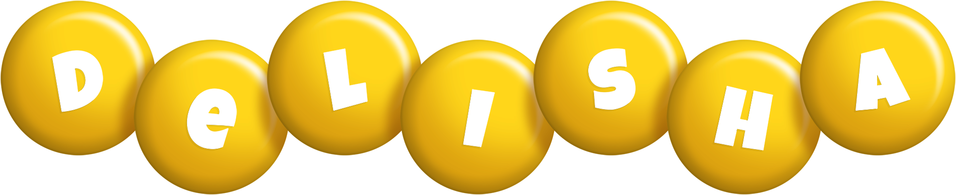 Delisha candy-yellow logo