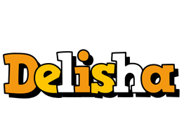 Delisha cartoon logo