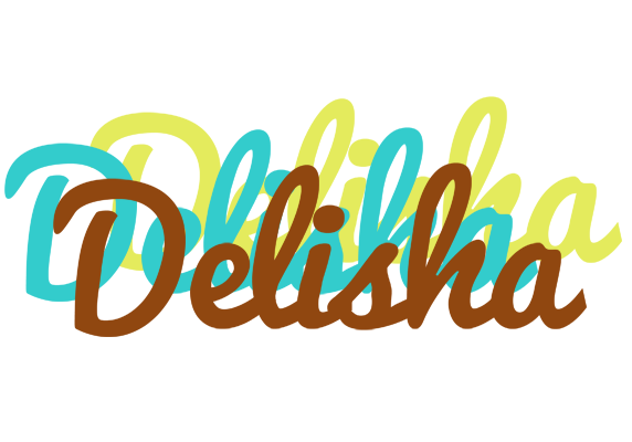 Delisha cupcake logo