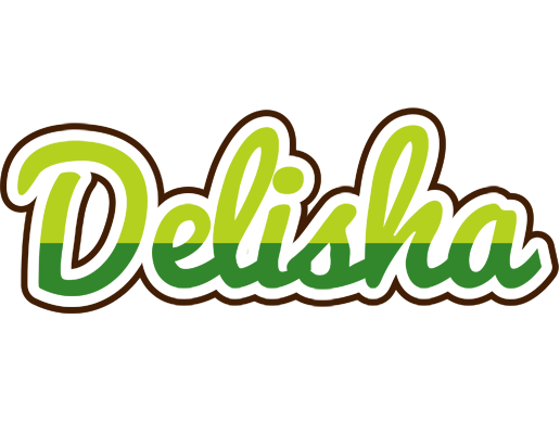 Delisha golfing logo