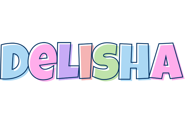 Delisha pastel logo