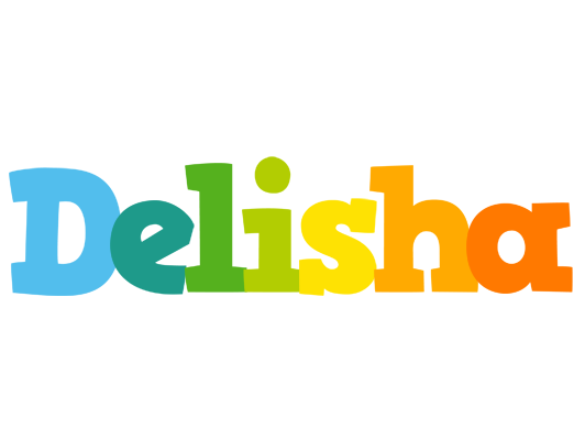 Delisha rainbows logo