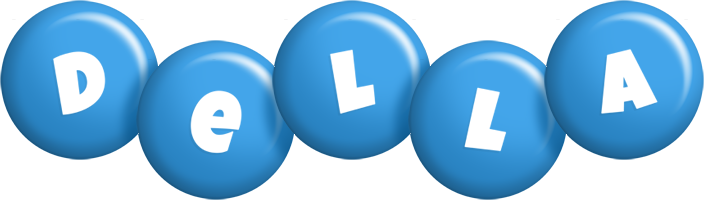 Della candy-blue logo