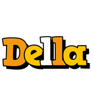 Della cartoon logo