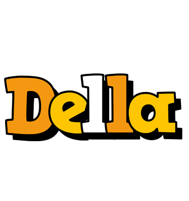 Della cartoon logo