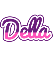 Della cheerful logo