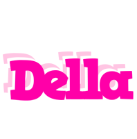 Della dancing logo