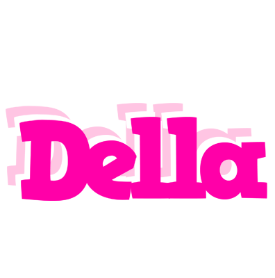 Della dancing logo