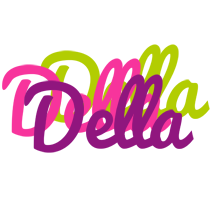 Della flowers logo