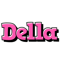 Della girlish logo