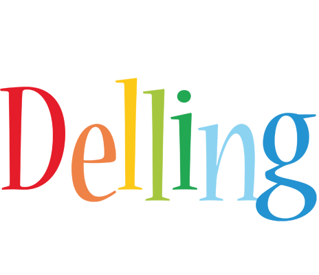 Delling birthday logo