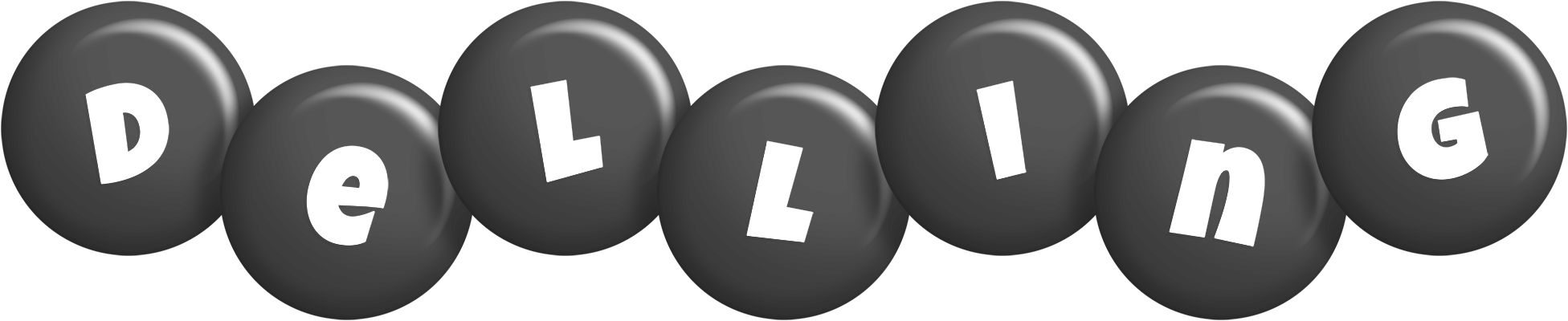 Delling candy-black logo