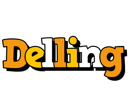 Delling cartoon logo