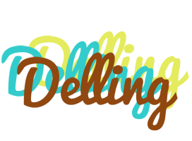 Delling cupcake logo