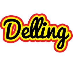 Delling flaming logo