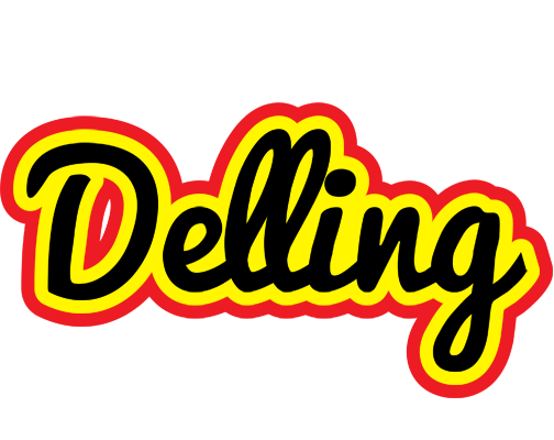Delling flaming logo