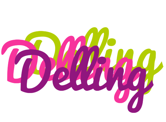 Delling flowers logo