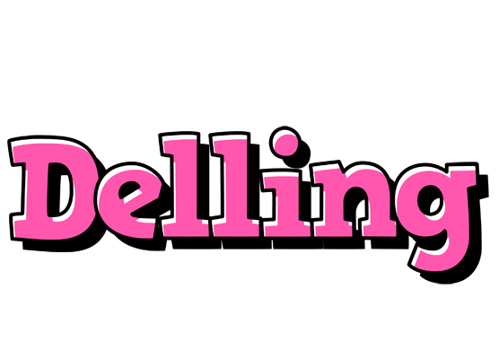 Delling girlish logo