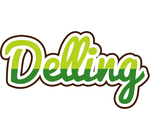 Delling golfing logo