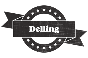 Delling grunge logo