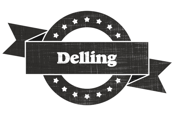 Delling grunge logo