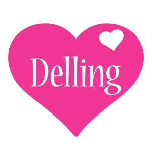 Delling love-heart logo