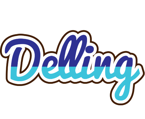 Delling raining logo