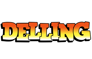 Delling sunset logo