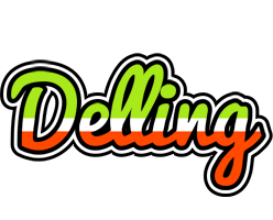 Delling superfun logo