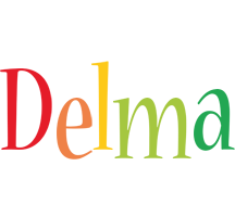 Delma birthday logo