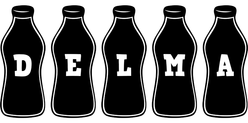 Delma bottle logo