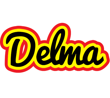 Delma flaming logo